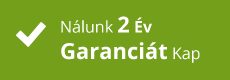 2 év garancia 2 év garancia